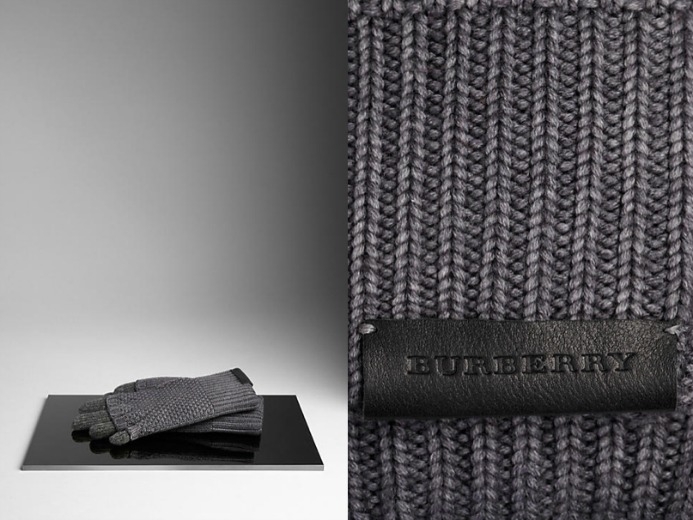 burberry touch screen gloves